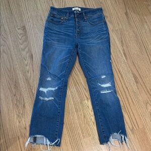 Madewell Cali Demi-Boot Jean, size 26